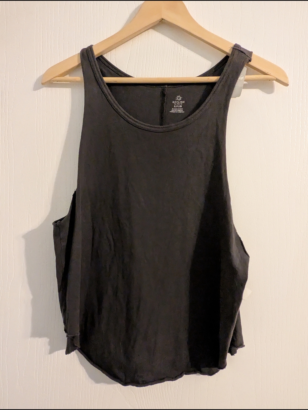 Everyday Black Women's Tank Top by Offline - Relaxed Fit